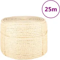 vidaXL Touw 10 mm 25 m 100% sisal