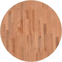 vidaXL Tafelblad rond Ø70x2,5 cm massief beukenhout