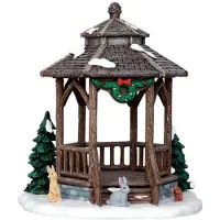 Lemax Kerstfiguur Winter gazebo