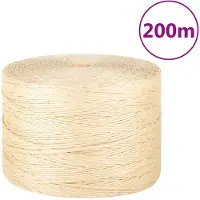 vidaXL Touw 3 mm 200 m 100% sisal
