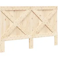 vidaXL Hoofdbord 160x104 cm massief grenenhout