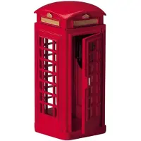 Lemax Kerstmis Dorp Telefooncel - 44176