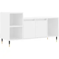 vidaXL Tv-meubel 100x35x55 cm bewerkt hout wit