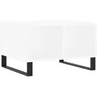 vidaXL Salontafel, wit, 60x50x36,5 cm, houtvezel