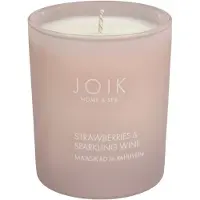 Joik Organic Geurkaars strawberry & sparkling wine vegan