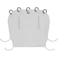 Dooky Universal Cover Zonnescherm Kinderwagen - UV bescherming voor je kind - Zonnedoek Buggy - Uni Grijs