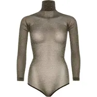 Leg avenue Lurex bodysuit w. snapcrotch