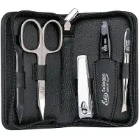 Erbe 5-delige manicure etui zwart (erbe9020)