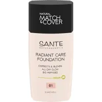 Sante Naturkosmetik Radiant Care Foundation Vloeibare foundation 30 ml 01