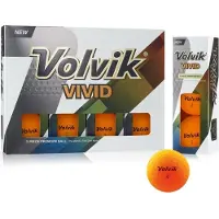 Volvik Vivid Orange Doosje Golfballen