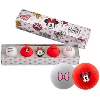 Volvik Vivid Disney Characters 4 Pack Minnie Mouse Golfbal