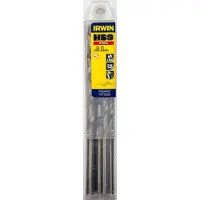 Irwin Tools Boortje voor metaal - IRWIN - NWKB - 8 mm - HSS verlengd - Set van 5