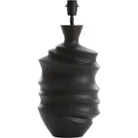 Light & Living Lampvoet 25x17x48 cm SHARON mat zwart (Zwart, 25x17x48cm)