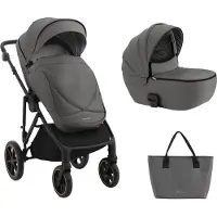 Kikkaboo Thea 2024 2 In 1 Baby Stroller With Carrycot Grijs Kinderen