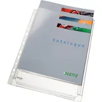 Leitz Premium Harmonica Showtas A4 - 48% Pre-consumer Gerecycled Plastic - 10 stuks - Transparant