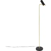 TRIO MARLEY - Vloerlamp - Messing mat - excl. 1x GU10 4,5W