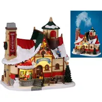Lemax Santa's Chalet Santa's Wonderland Collection 2022
