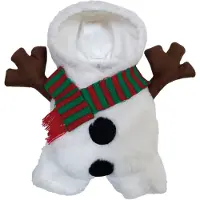 Croci Honden jurk xmas sneeuwpop