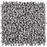 Aquanova Badmat Rocca Zilvergrijs-60 x 60 cm