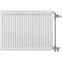 Stelrad Compact All In paneelradiator 40x180cm type 22 2241watt 4 aansluitingen Staal Wit glans 214042218