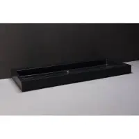 Forzalaqua Palermo wastafel 100x50cm met 2 kraangaten graniet gepolijst