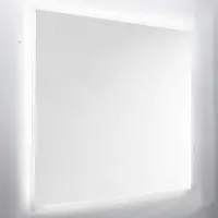 Nemo Spring Destra spiegel 80x60cm rechthoek met plexi LED gezandstraald antidamp M.P53.D.600x800.1