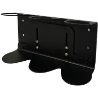 Wellmark Dispenser holder zwarte pomp 3 bottles BATHROOM 8720254397573