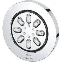 GROHE Rainshower Zijdouche - 2 straalsoorten - 8.9x8.9cm - rond - chroom 26801000