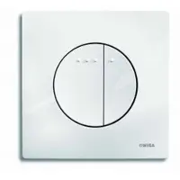 Wisa Enyo bedieningspaneel dualflush DF glanschroom 8050416751
