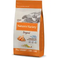 Nature´s Variety Origin Feline Volwassen Gesteriliseerde Zalm Kattenvoer 1.25kg