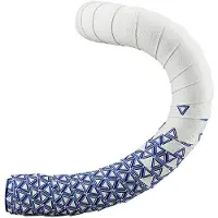 Deda Loop Hanger Tape White/Blue with Caps