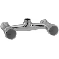 Venlo Nimbus II Messing Eco wandkraan chroom