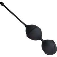 EasyToys Dubbele vaginaballetjes - zwart