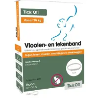 Tick Off Vlooien- en tekenband hond 1 x (vanaf 25 kg)
