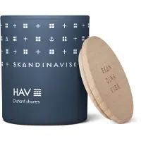 Skandinavisk Hav geurkaars met deksel 65 g