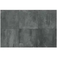 Floorgres Vloertegel rawtech 60x60 cm mat coal