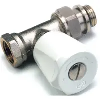 Comap Sar radiatorkraan 1/2"-1/2" recht
