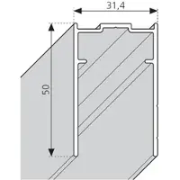 Novellini Young 2 0 Verbredingsprofiel Chroom