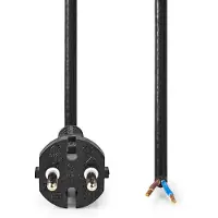 Nedis Stroomkabel voor Stofzuiger 10.0 m CEE 7/17 250 V AC 16 A Zwart - Nedi