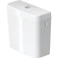 Duravit D-Code - Reservoir 39x17 cm, aansluiting rechts/links, alpine wit 0927000004