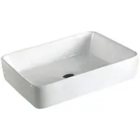 Best design Class wastafel 61x41x11cm zonder kraangat porselein