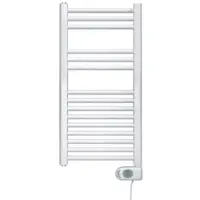 OEM Elektrische handdoekradiator, 78,6 x 40 cm, merk Stahl, witte, glanzende afwerking, 300W, 230V, 50Hz