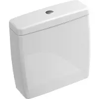 Villeroy & Boch O.novo Compact duoblokreservoir - met zij en achteraansluiting - White Alpine (glans wit) 5788s101