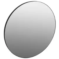 Plieger Nero Round spiegel rond 100cm met zwarte lijst