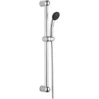 Van Marcke GO Glijstangset Isifix 66cm Met Handdouche En Doucheslang Chroom