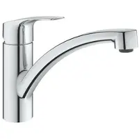 GROHE Eurosmart Keukenkraan - laag - draaibare uitloop - chroom 32221003
