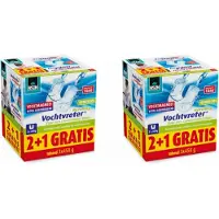 Bison 2x Vochtvreter Vochtmagneet Neutraal 3 X 450 Gr