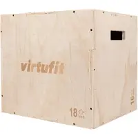 VirtuFit Houten Plyo Box 3-in-1 - Klein - 40 x 45 x 50 cm