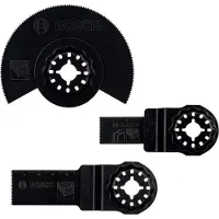 Bosch 3-delige multitool accessoireset hout/metaal
