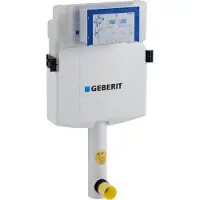 Geberit Up320 Inbouwreservoir Z/Frame M Frontbediening 109300005